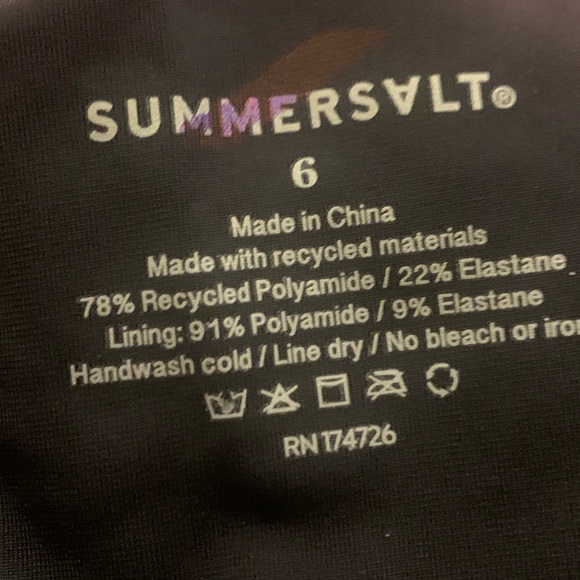 NWT Summersalt Powersuit One Piece Swim Suit - Picture 7 of 13